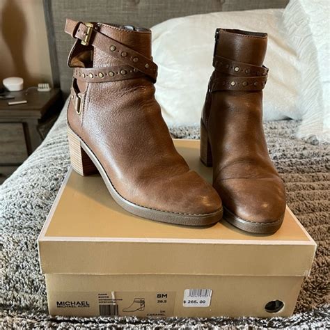 michael kors fawn bootie black|Michael Kors ladies boots.